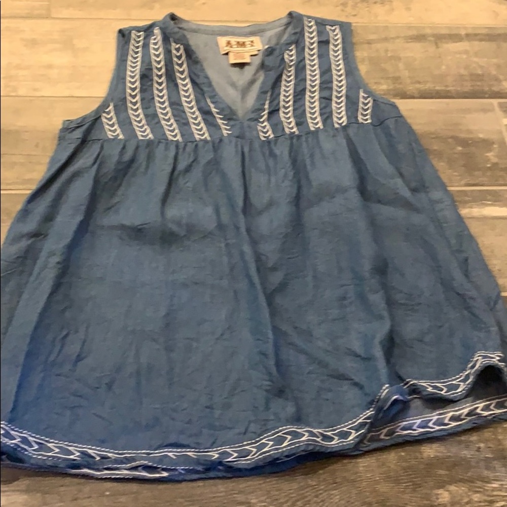 Chambray tank
